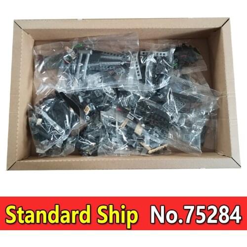 IN STOCK Knights of Ren Transport Ship Building Blocks Compatible 75284 595Pcs Bricks Model Child Birthday Gifts