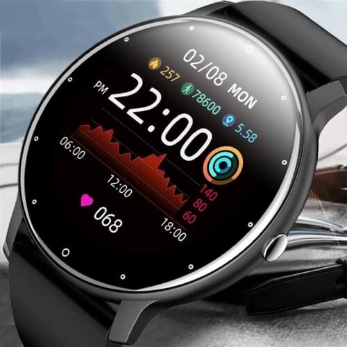 2021 Bluetooth Call Watch Smart Watch For Men And Women Full Touch Fitness Tracker Blood Pressure Smart Clock Ladies Smart Watch