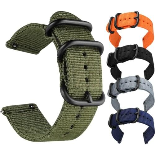 Nylon strap mens watch accessories for SUUNTO 9 Baro outdoor sports diving can only be strap female 24mm watch band