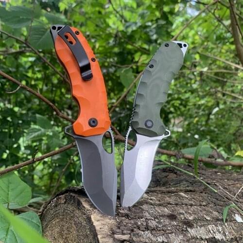 High Hardness Folding Knife Sharp Outdoor Fishing EDC Pocket Knife Household Fruit Knife Express Open Box Tool Knife