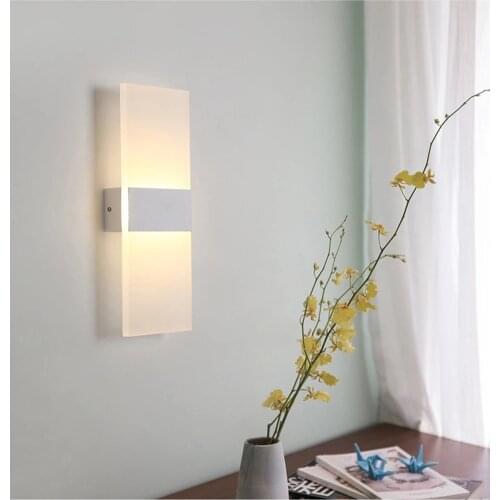 LED Wall Lamp Waterproof Wall-mount Indoor Lighting Outdoor Wall Light Bedroom Living room Light Garden Park Light Sconce