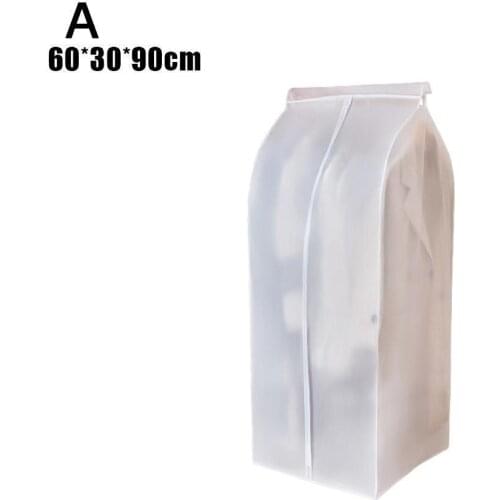 Peva Thickened Three-dimensional Dust Cover Clothing Finishing Clothes Bag T9X3 Household Dust Cover Bag Hanging Storage Ba W5A1