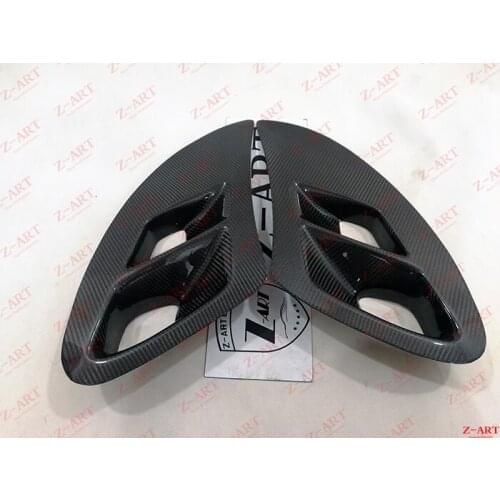 Z-ART air in take for Boxster 986 to 997 turbo side vents carbon fiber Car side scoops FREE SHIPPING