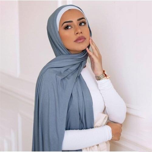 Plus Size Ladies 72*175cm Hijab Pearl Chiffon Maxi Scarf For Muslim Mujer Headscarf Headwraps Pashmina Hijab Muslim Fashion