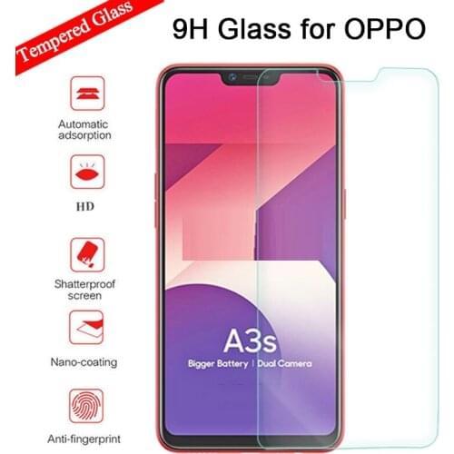 Hard Protective Tempered Glass For oppo F3 plus f1s plus Screen Protector for Oppo f11 f9 pro f7 f5 lite Clear Film