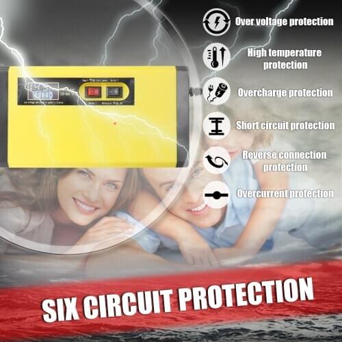 Car Battery Charger 12V 8A Full Automatic Fast Power Pulse Repair Charger Wet Dry Lead Acid Battery-chargers Digital LCD Display