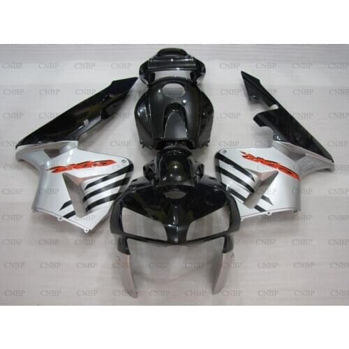 CBR 600 RR 2005 - 2006 Motorcycle Fairing CBR600 RR 05 Motorcycle Fairing for Honda CBR600RR 05 Silvery Black Full Body Kits