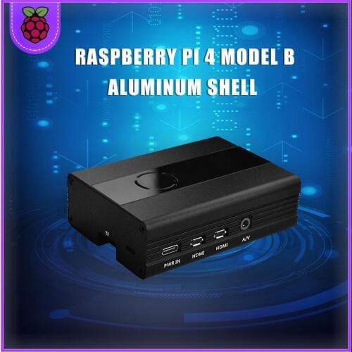 Raspberry Pi 4 Model B aluminum alloy case with a fan for Raspberry pi 4B