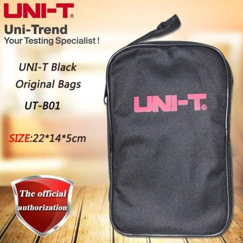 UNI-T black original tote is suitable for multimeters and other brand multimeters; UT39/UT139/UT61/UT890/UT58/UT33+ series, etc