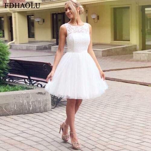 FDHAOLU Lace Wedding Dresses