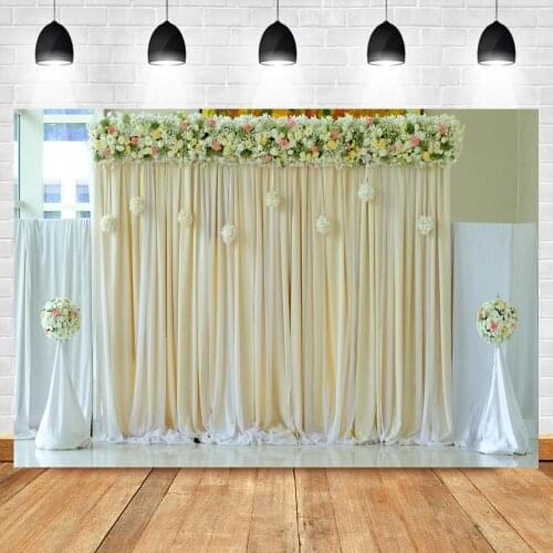 Photophone Photo Backdrops Wedding Stage Flowers Decor Tree Champagne Photographic Backgrounds For Photo Studio Shoot Props