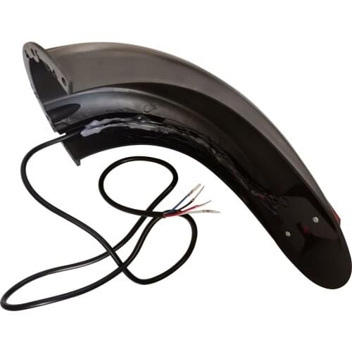Fender with Taillight Scooter Wings Rear Mud Guard Support Protection 10 inch Kugoo M4 electric Scooter Fenders