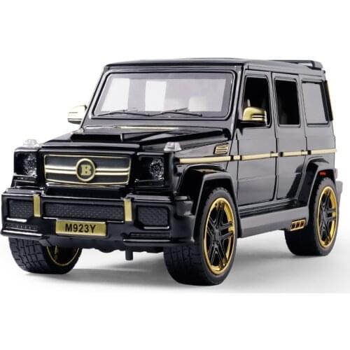 TAKARA TOMY 1:24 Model Car Boy Sound Light Toy Car Childrens Toy Gift Collection with Acousto-optic Return Force Benz G65