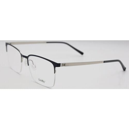 Fashion Clear Eye Glasses Frame Mens Designer Business Decoration Half Rim Eyewear Transparent Computer Protect Optical