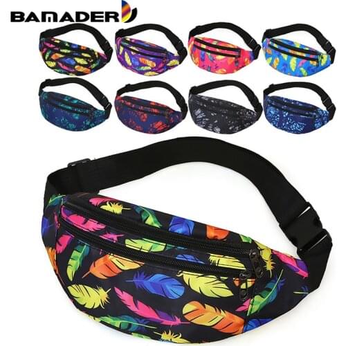 Men Holographic Waist Pack Sport Run Fanny Pack Crossbody Bag Fashion Chest Bag Phone Purse Multifunction Belt Bag Banana Bum