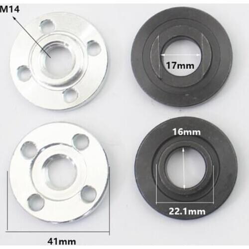 Wrench Kit Flange Lock nut Angle Grinder Spanner Wrench Metal Silver Black Nuts Tool Set for Replacing Discs