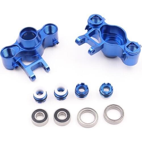 CNC Metal Steering Cup Set for Traxxas E-Revo Summit E-Maxx RC Car Accessories Electric Monster Truck