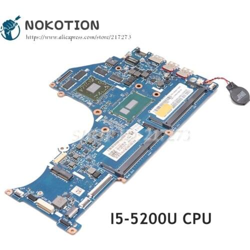 NOKOTION 5B20H13365 ZIVY1 LA-B131P For Lenovo Y40-80 laptop motherboard R9 M275 GPU SR23Y I5-5200U CPU