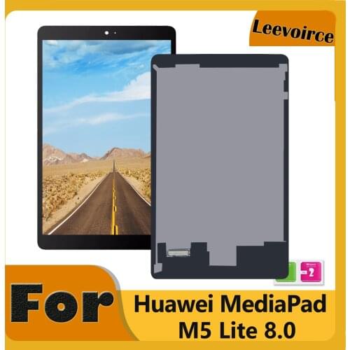 Original M5 8" LCD For Huawei Mediapad M5 Lite 8 2019 JDN2-W09 JDN2-AL00 JDN2-L09 LCD Display Touch Screen Digitizer Assembly