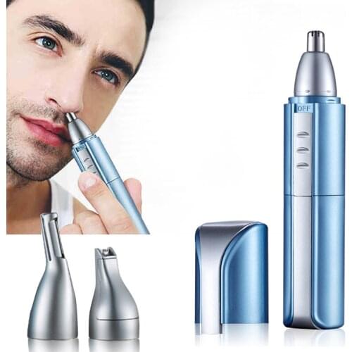 Rechargeable 3 in 1 Nose Hair Trimmer Beard Eyebrow Trimmer Electric Nose Ear Shaver for Man and Lady Use Face Hair Clipper