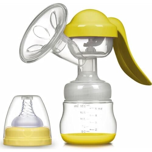 Manual breast feeding pump nipple suction pumps for 150ml