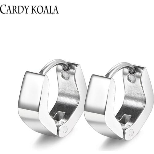 Star Earrings Earrings Mens Trendy Womens Hip Hop Earrings Earrings Stainless Steel Jewelry Diamond Shaped Different