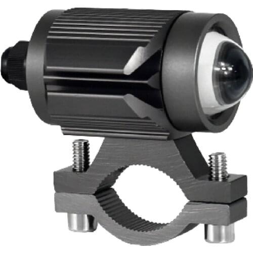 LED Driving Lamp Lens Light Three Color Headlights For Bike Motorcycle 12V 20W 2000 Lumen