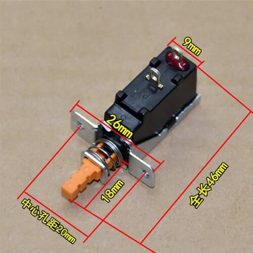 Replacement Power Switch For Electric Heater Disinfection Cabinet 2-Pin Key Lock Power Switch 5/10/80A 12A