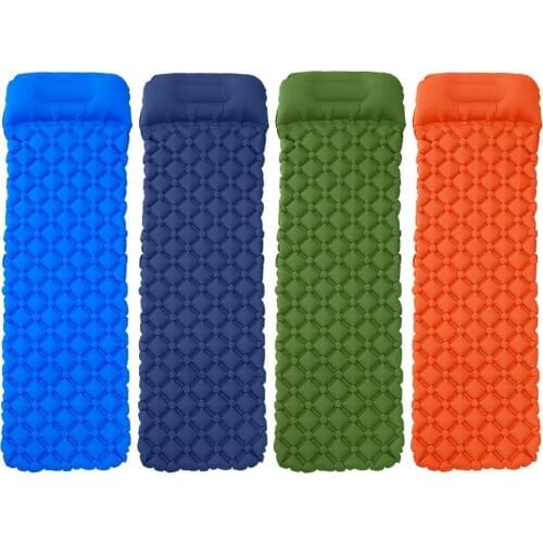 1 Pcs Tent Inflatable Air Mattress Sleeping Mat w/ Bag Camping Outdoor Camping Moisture-proof Portable Outdoor Elements