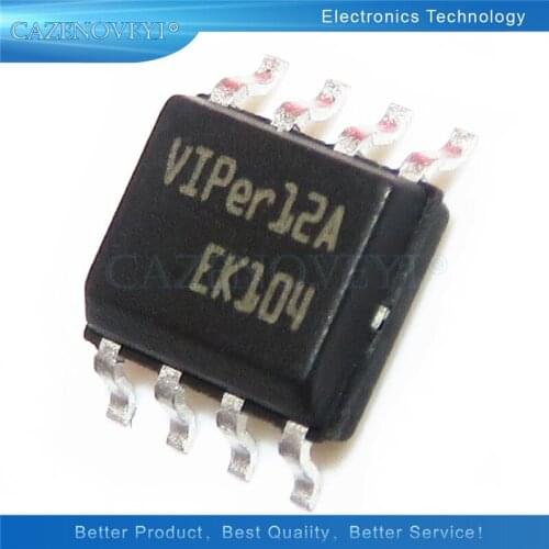 10pcs/lot VIPER12AS VIPER12A SOP-8 In Stock