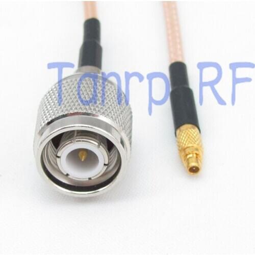 6in MMCX male plug to TNC male plug RF adapter connector 15CM Pigtail coaxial jumper cable RG316 extension cable