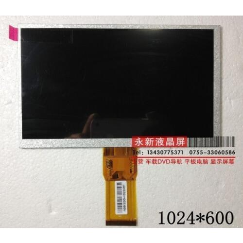 7 inch hd 1024 * 600 original HuiKe M76 tablets display screen in the LCD screen