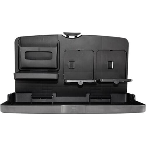 Stable Folding Car Food Tray Dining Table Drink Holder Universal Car Seat Back Pallet Stowing Tidying Storage Accessories