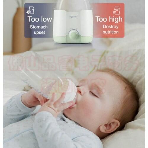 Baby bottle disinfection fast warm milk & sterilizers 4 in 1 multi-function automatic intelligent thermostat baby bottle warmers