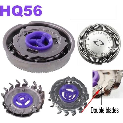 DHL Ship 2000PCS/Lot Replacement Shaver Head HQ56 for Philips Razor Blade HQ3 HQ55 HQ4 HQ6695 HQ6879 HQ6695 HQ48 HQ442 HQ300