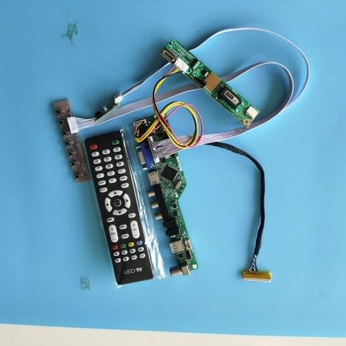 For LP154W02-TL09 30pin Driver Board Controller Digital Signal VGA AV TV New 1 lamps 15.4" USB Module 1680×1050