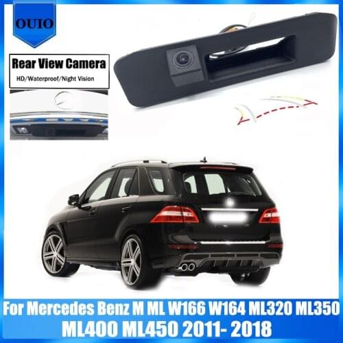 Rear View Parking Camera For Mercedes Benz M ML W166 W164 ML320 ML350 ML400 ML450 Night Waterproof Backup Reversing Camera Trunk