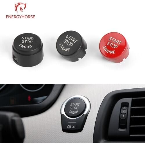 New Car Engine START Button Replace Cover STOP Switch Accessory Key Decor for BMW F10 F11 F06 F07 F02 F01 F30 F34 3 5 6 7Series