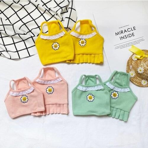 Summer Dog Clothes Short Dog Vest Skirt Doggie Puppy Dress Chihuahua Clothing Yorkshire Pomeranian Schnauzer Costume Pet Apparel