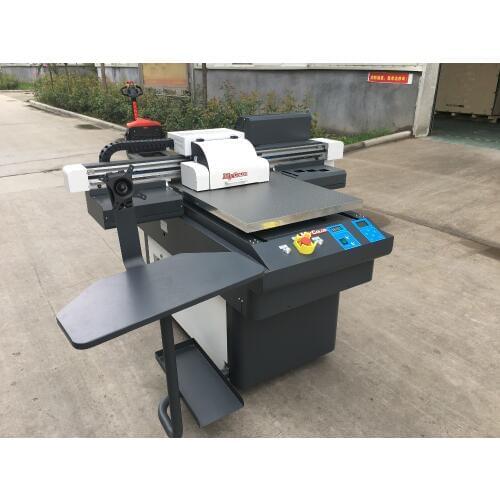 Best selling 60*90 flat bed uv a1 phone case printer with Varnish