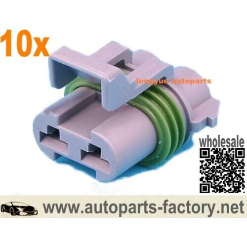 Longyue 2 Way Waterproof Superseal 6.3mm Female Connector Kit NEW