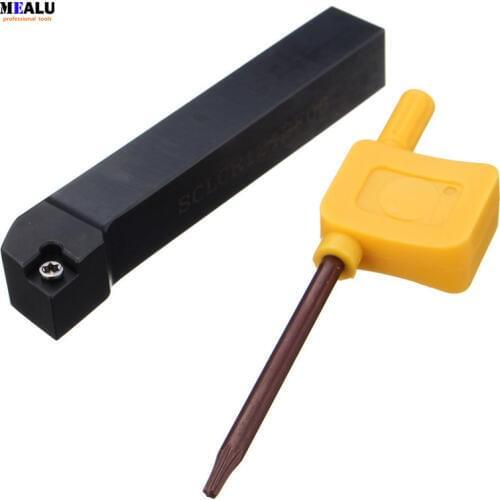 SCLCR1212F06 12*12mm Metal Lathe Cutting Tools Machine Cnc Turning External Tool Holder S-type