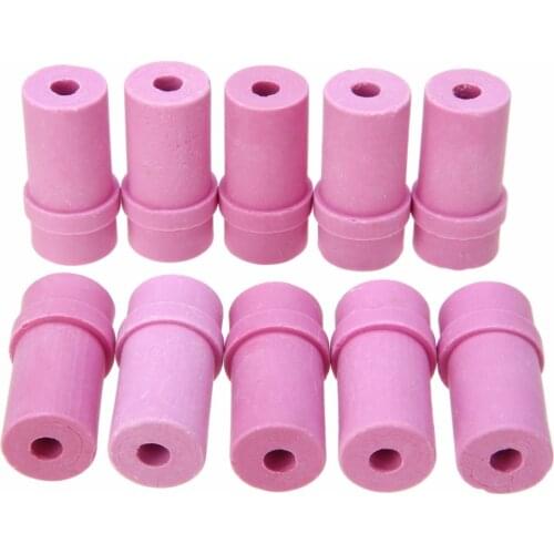 New 10Pcs Sandblaster Nozzles Air Siphon Sand Blasting Gun Ceramic Nozzle Tips 5/6/7mm