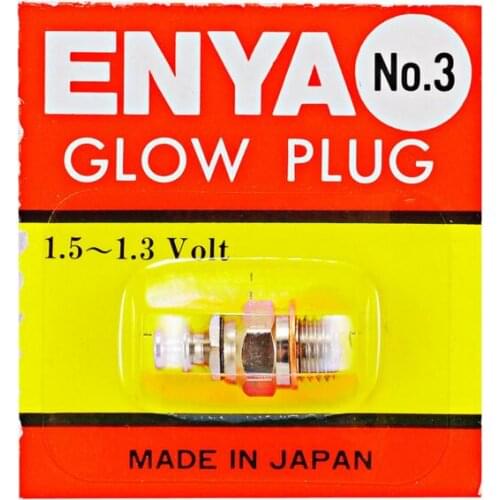 NEW Rc Car Boat Airplanes Enya #3 #4 #5 NO3 NO4 NO5 Standard Glow Plug (#3 hot)(#4 Medium hot ) (#5 Medium) for saito OS SH YS