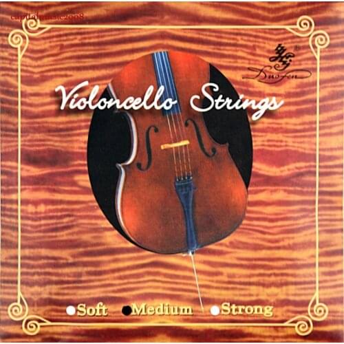 Duofen 081Nylon Cello Strings 4/4 Size Set Free Shipping