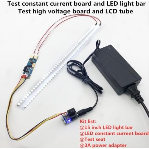 LED light strip with test socket LCD tube tester high-pressure strip tool CCFL retrofit LED backlight strip socket