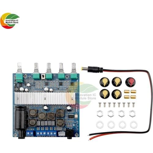 TPA3116 2.1 Subwoofer Bluetooth Amplifier Digital Audio Board 50W*2+100W Bass AUX For 2.1 Bluetooth Speaker DIY NEW