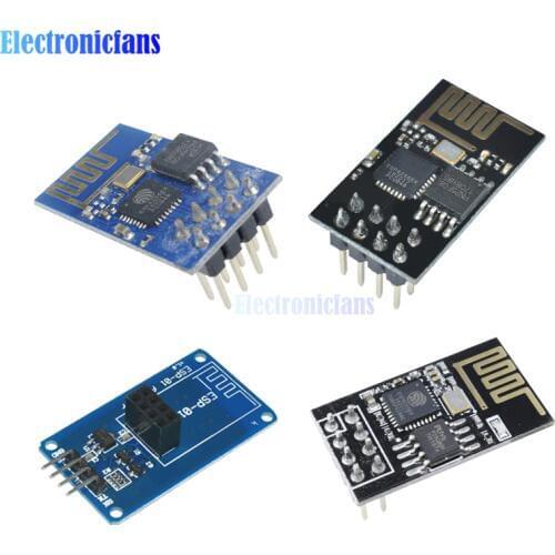 ESP8266 ESP-01 ESP-01S ESP01S Remote Serial Port WIFI Sensor Transceiver Wireless Board Esp01 Breakout PCB Adapter For Arduino
