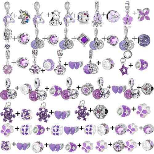 2Pcs High Quality Forever Love Charm Beads Pendant Fit Original DIY Charm Bracelets For Women Men Jewelry Making Special Offer