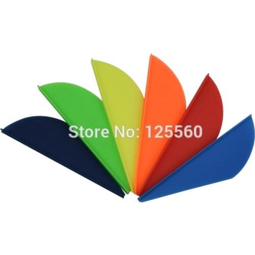 100Pcs 2" Vane Fletching Plastic High Speed Bolts Arrows for Compound Recurve Bow Crossbow Archery Free Shipping Youth Arrows